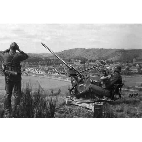 Ww2 - Canon De Dca Allemande En France