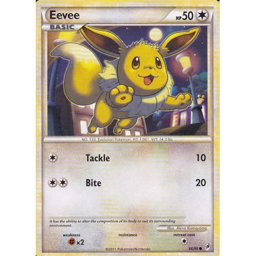 Carte Pokemon - Eevee ( Evoli ) - 56/95 - Call Of Legends ( L'appel Des Legendes ) - Carte Anglaise - 