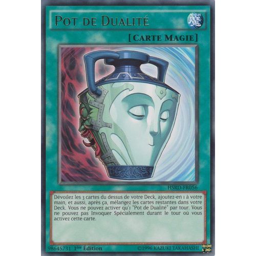 Hsrd-Fr056 - Pot De Dualité - Yu Gi Oh! - Français - Rare - R