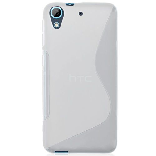 Coque Souple En Gel S-Line Gris Fumé Pour Htc Desire 626