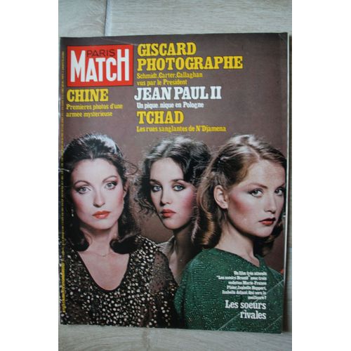 Paris Match  N° 1553 : Giscard Photographe