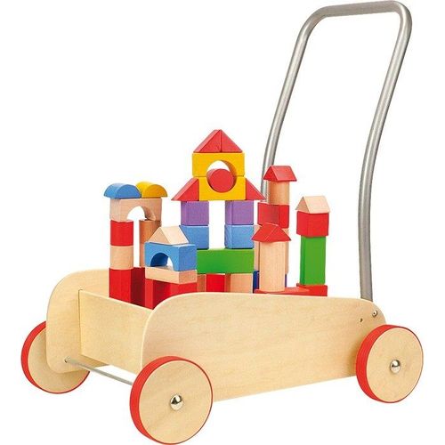 Chariot De Marche "Cubes De Construction"