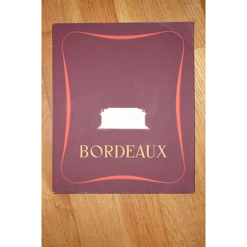 Congrès Du S.N.R. Les 14, 15 Et 16 Juin 1946 Sous La Présidence De Paul Potier Syndicat Bordelais Des Représentants Et Courtiers En Vins Et Spiritueux, Section Bordelaise