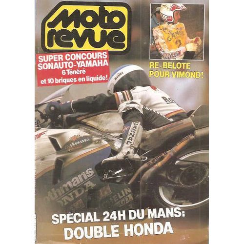 Moto Revue  2747 Moto Guzzi 1000 Le Mans Iv Kawasaki 125 Kmx De 1986