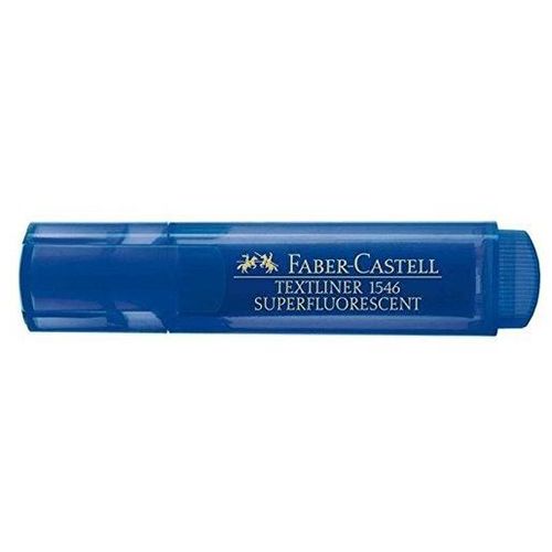 Faber-Castell Lot De 3 Surligneurs Textliner 1546, Bleu
