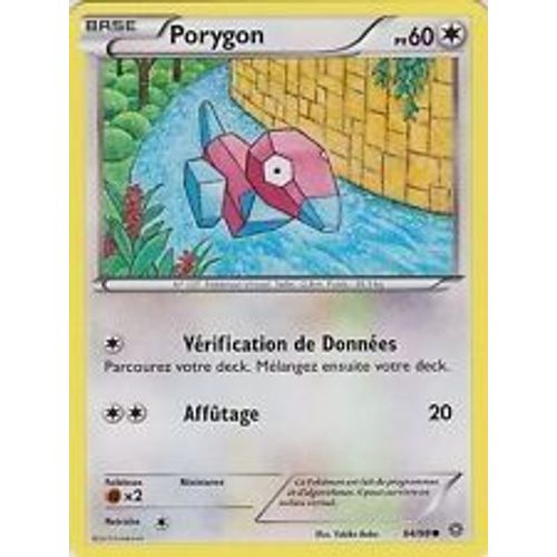 Porygon 64/98 Xy Origines Antiques