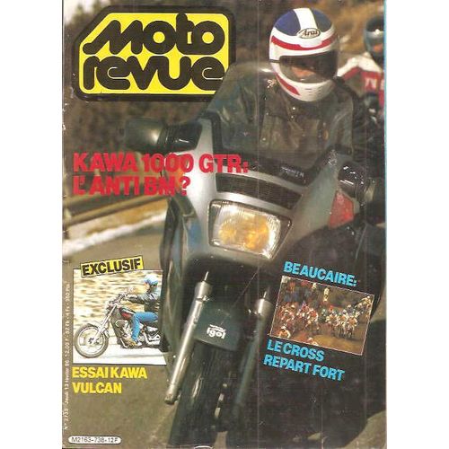 Moto Revue  2738 Kawasaki 1000 Gtr Kawasaki Vn 750 Vulcan Husqvarna 125 Wr  Ktm 125 Gs 1986