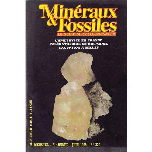 Minéraux Et Fossiles Le Guide Du Collectionneur N°230 