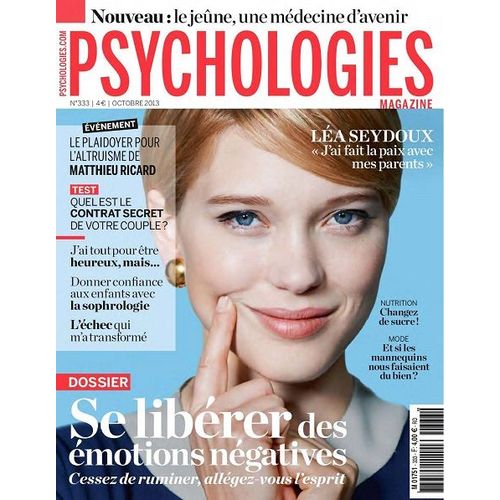 Psychologies Magazine N°333 Octobre 2013