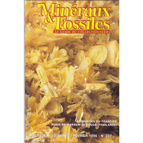Minéraux Et Fossiles Le Guide Du Collectionneur N° 237 