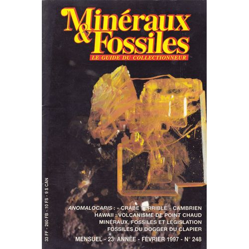 Minéraux Et Fossiles Le Guide Du Collectionneur N° 248 