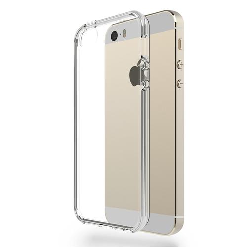 Azorm Coque Iphone 5 / 5s Prism, Coque En Silicone Transparente Effet Crystal