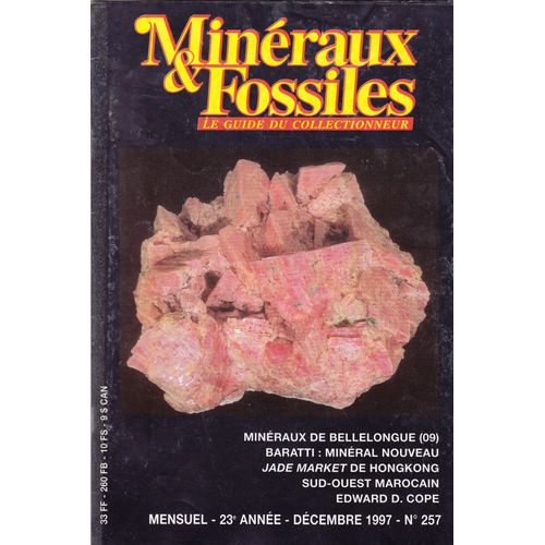 Minéraux Et Fossiles Le Guide Du Collectionneur N° 257 