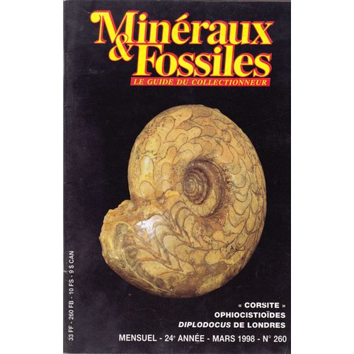 Minéraux Et Fossiles Le Guide Du Collectionneur N° 260 
