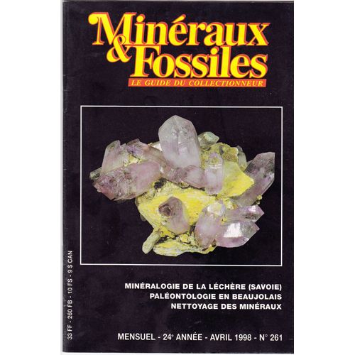 Minéraux Et Fossiles Le Guide Du Collectionneur N° 261 