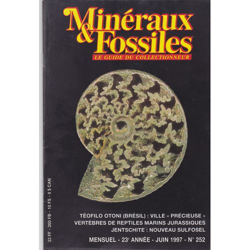 Minéraux Et Fossiles Le Guide Du Collectionneur N° 252 
