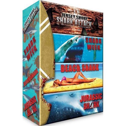 Requins : Jersey Shore Shark Attack + Shark Week + Beach Shark + Jurassic Shark - Pack