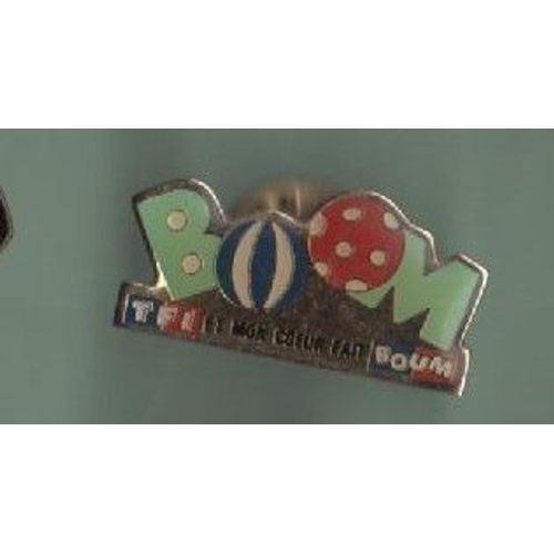 Pin4s Tf1 Boom Emission Television Tv Ref 847