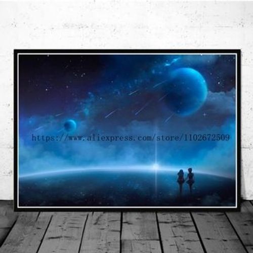 Affiche en toile Anime Sailor _ Moon, affiches obra,mpression murale Poster pour salon chambre ¿¿ coucher d¿¿cor sans cadre(90*130cm)