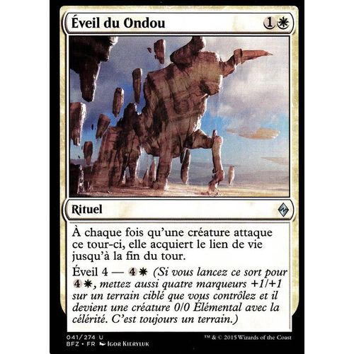 Eveil Du Ondou - La Bataille De Zendikar Vf - U - 