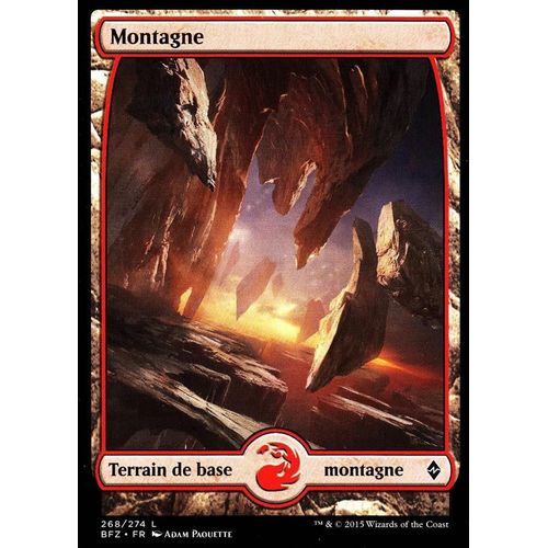 Montagne - La Bataille De Zendikar Vf - C - 268/274