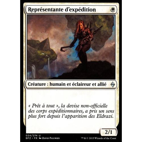 Représentante D'expédition - La Bataille De Zendikar Vf - U - 24/274