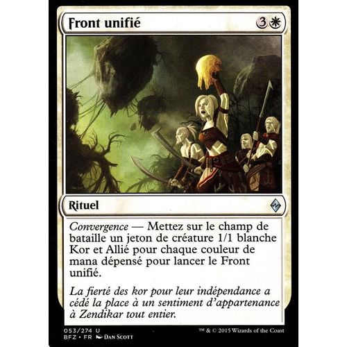 Front Unifié - La Bataille De Zendikar Vf - U - 53/274