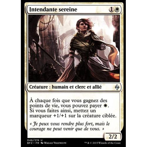 Intendante Sereine - La Bataille De Zendikar Vf - U - 46/274