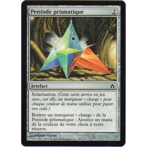 Carte Magic - Pentode Prismatique - Cinquième Aube 143/165