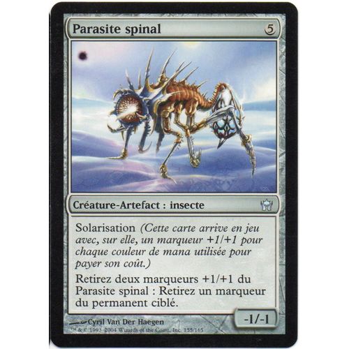 Carte Magic - Parasite Spinal - Cinquième Aube 155/165