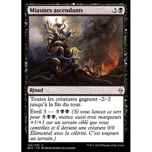 Miasmes Ascendants - La Bataille De Zendikar Vf - U - 122/274