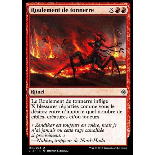 Roulement De Tonnerre - La Bataille De Zendikar Vf - U - 154/274