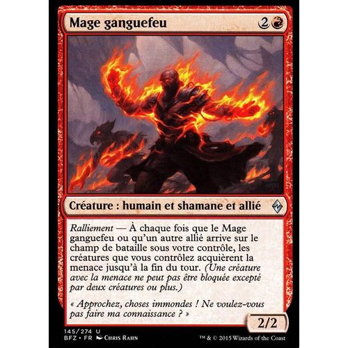 Mage Ganguefeu - La Bataille De Zendikar Vf - U - 145/274