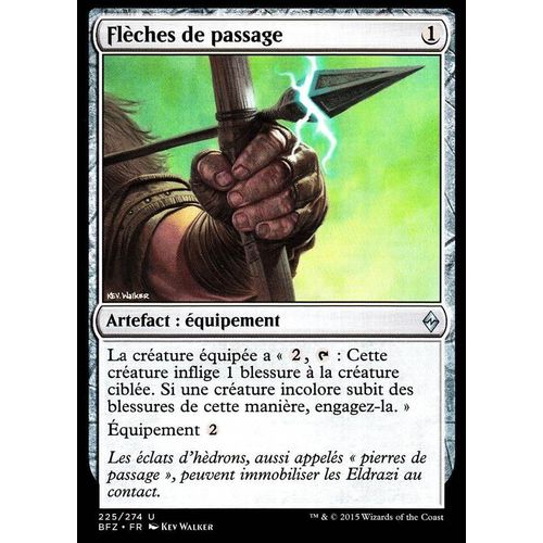Flèches De Passage - La Bataille De Zendikar Vf - U - 225/274