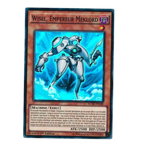 Carte Yu Gi Oh - Wisel Empereur Meklord - Lc5d-Fr168 - Super Rare