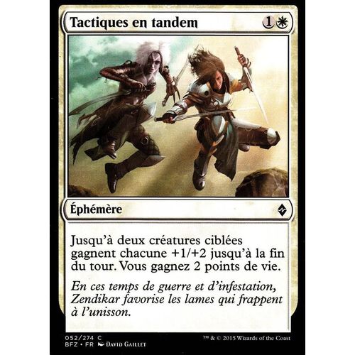 Tactiques En Tandem - La Bataille De Zendikar - C - 52/274