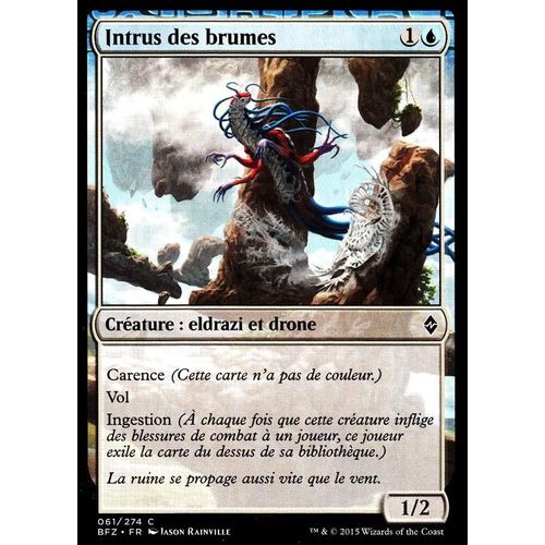 Intrus Des Brumes - La Bataille De Zendikar Vf - C - 61/274