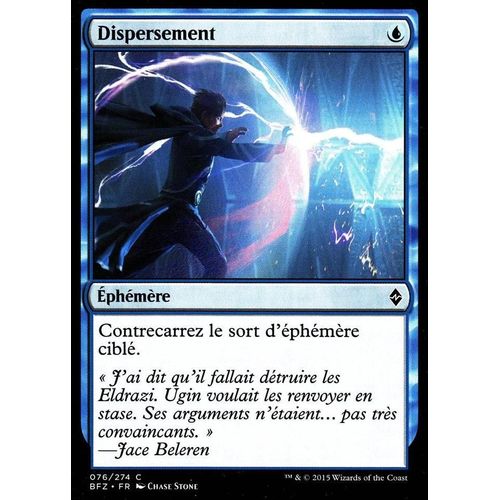 Dispersement - La Bataille De Zendikar Vf - C - 76/274