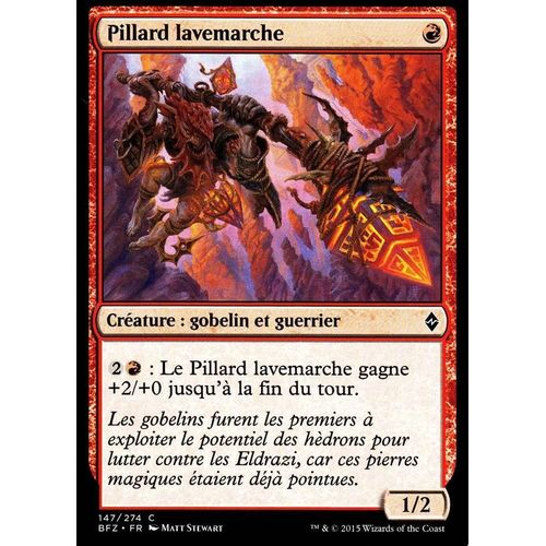 Pillard Lavemarche - La Bataille De Zendikar Vf - C - 147/274