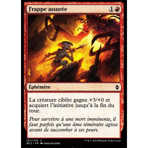 Frappe Assurée - La Bataille De Zendikar Vf - C - 157/274