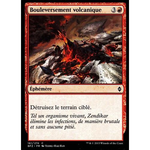 Bouleversement Volcanique - La Bataille De Zendikar V F - C - 161/274