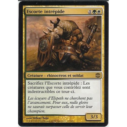 Carte Magic - Escorte Intrépide - La Renaissance D'alara 67/145