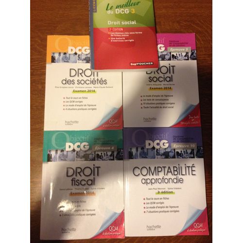 Lots Livre Dcg