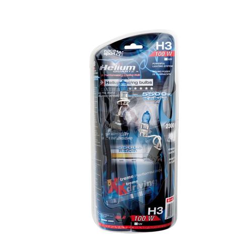 2 Ampoules Helium H3 12v 100w Non Homologue Route