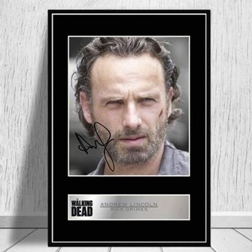 Affiche en toile The Walking Dead,mpression murale Poster pour salon chambre ¿¿ coucher d¿¿cor sans cadre(100*150cm)