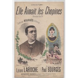 Elle Aimait Les Chopines - Partition De Paul Bourgès