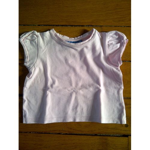 T-Shirt Rose Bout'chou 6 Mois