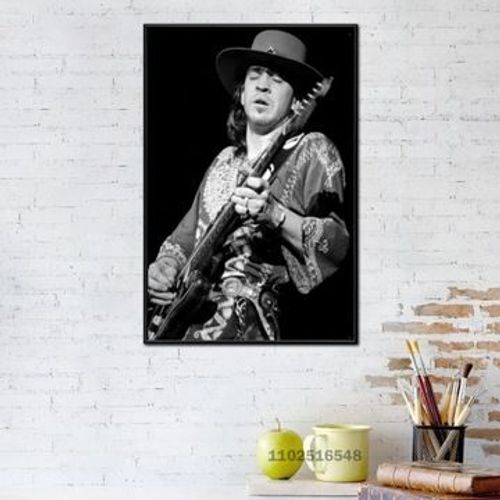 Affiche en toile double probl¿¿me Stevie Ray Vaughan,mpression murale Poster pour salon chambre ¿¿ coucher d¿¿cor sans cadre(100*150cm)
