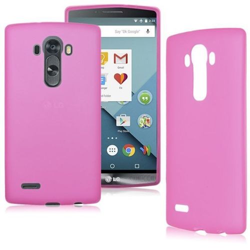 Coque Fushia Lg G4 Transparent Fine 0.3 Mm Fine Etui Housse Bumper 