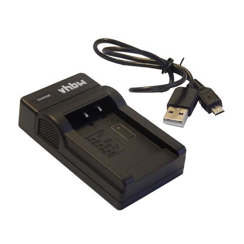 vhbw chargeur USB câble pour caméra Fuji Fujifilm FinePix F601, F601 zoom, F601Z, F610, F650, F700, F710, F810, F818, J50, Real 3D W1.